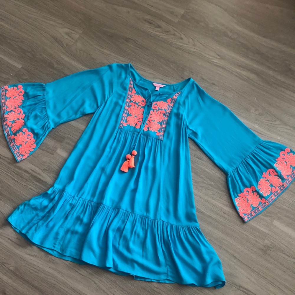 Lilly Pulitzer Turquoise Tunic